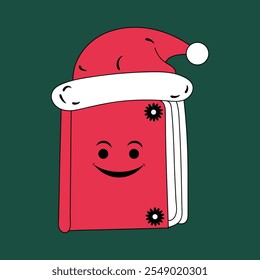 CHRISTMAS BOOK VECTOR DESIGN make for a t shirt and vector use and this is orginal work not ai use
