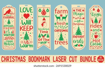Navidades marcador láser corte Paquete