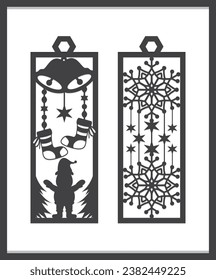 Laser-Cut-Set für Weihnachtsmusik,