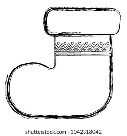christmas boot decorative icon