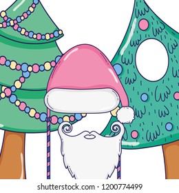 Christmas booth props cartoons