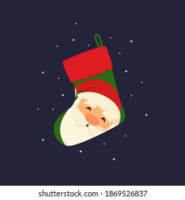 Christmas Boots - New Year - Vector Stock Illustration