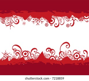Christmas border with room for text