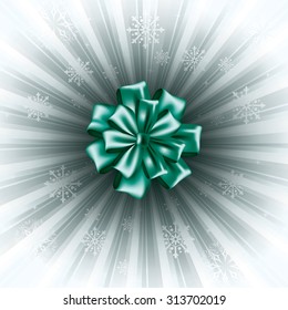 Christmas Bow Background.