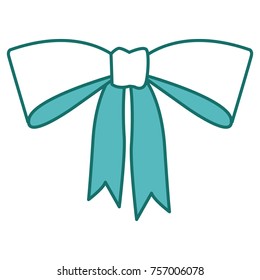 Christmas bow       cartoon