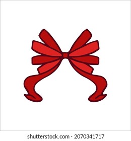 christmas bow decoration holiday ribbon