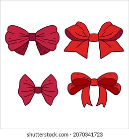 christmas bow decoration holiday ribbon