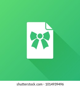 Christmas bow icon
