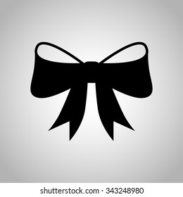 Christmas bow icon