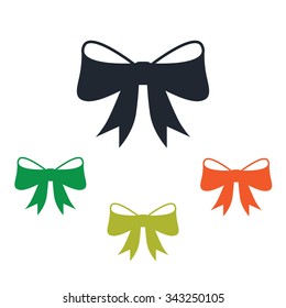 Christmas bow icon