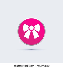 Christmas bow icon
