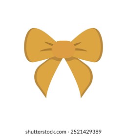 Christmas bow icon vector basic design simple and modern concept graphic