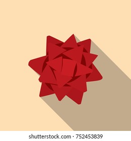 Christmas bow icon, vector illustration design. Christmas collection.