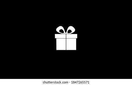 christmas box gift flat icon