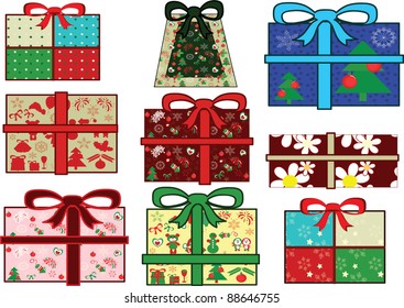 Christmas box, set.