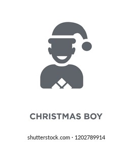 Christmas Boy icon. Christmas Boy design concept from Christmas collection. Simple element vector illustration on white background.