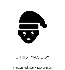 Christmas Boy icon. Christmas Boy symbol design from Christmas collection. Simple element vector illustration on white background.