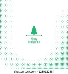Christmas bright halftone background