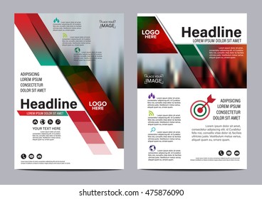 Christmas Brochure Layout design template. Annual Report Flyer Leaflet cover Presentation Modern background. illustration vector in A4 size