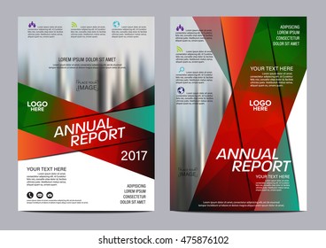 Christmas Brochure Layout design template. Annual Report Flyer Leaflet cover Presentation Modern background. illustration vector in A4 size