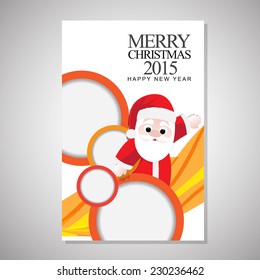 Christmas brochure modern template