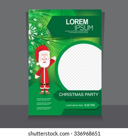 Christmas brochure template