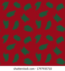 Christmas Brush Stroke Camouflage abstract seamless pattern background suitable for fashion textiles, graphics