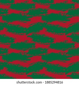 Christmas Brush Stroke Camouflage abstract seamless pattern background suitable for fashion textiles, graphics