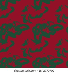 Christmas Brush stroke fur pattern design for fashion prints, homeware, graphics, backgrounds