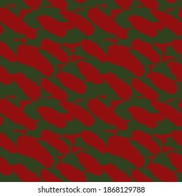 Christmas Brush stroke fur pattern design for fashion prints, homeware, graphics, backgrounds