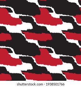 Christmas Brush stroke fur pattern design for fashion prints, homeware, graphics, backgrounds