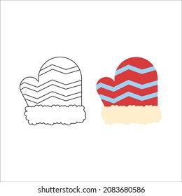 christmas bundling icon vector illustration