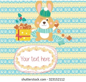 Christmas bunny