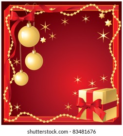 christmas  burgundy background