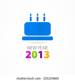 Christmas cake icon