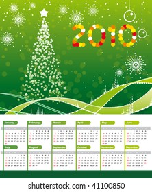 Christmas calendar 2010