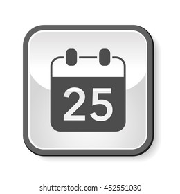 Christmas calendar icon