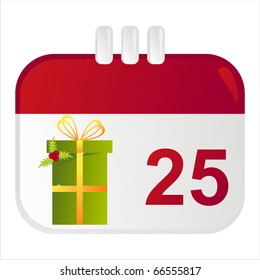 christmas calendar icon