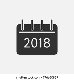 Christmas calendar icon illustration isolated vector sign symbol