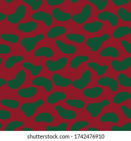 Christmas Camouflage abstract seamless pattern background suitable for fashion textiles, graphics