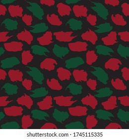 Christmas Camouflage abstract seamless pattern background suitable for fashion textiles, graphics
