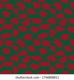 Weihnachts Camouflage abstrakter nahtloser Muster-Hintergrund geeignet für Modetextilien, Grafiken
