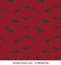 Christmas Camouflage abstract seamless pattern background suitable for fashion textiles, graphics