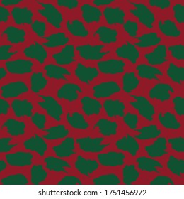 Christmas Camouflage abstract seamless pattern background suitable for fashion textiles, graphics