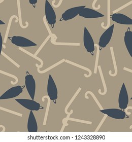 Christmas camouflage of various shades of beige and blue colors. It is a colorful seamless pattern that can be used as a camo print for clothing and background and backdrop or computer wallpaper