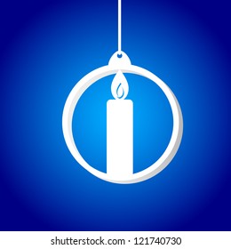 Christmas candle