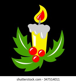 Christmas candle