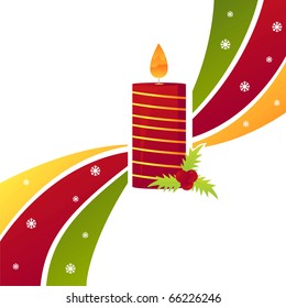 christmas candle background