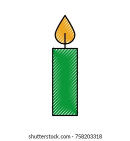 christmas candle burning celebration decoration
