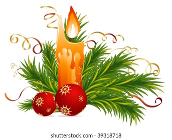  Christmas candle decor